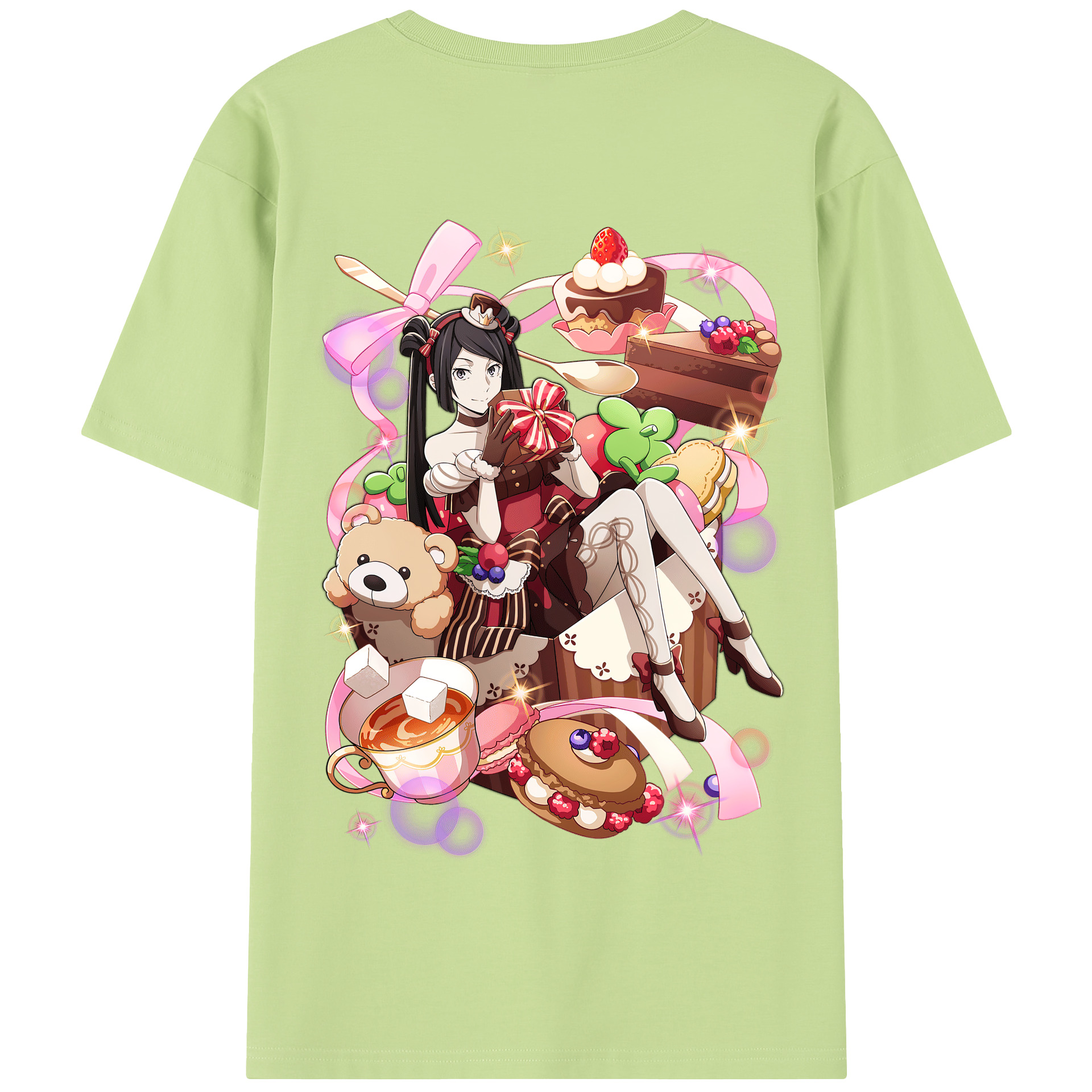 （画像用） 文豪ストレイドッグス Bungo Stray Dogs 綿100％半袖Tシャツ（背面プリント）